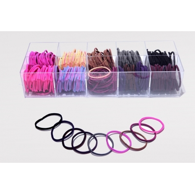 Simple candy color elastic band cheap wholesale hair tie